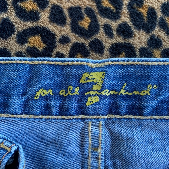 7 for all mankind bootcut med wash jeans size 29 - Picture 8 of 10